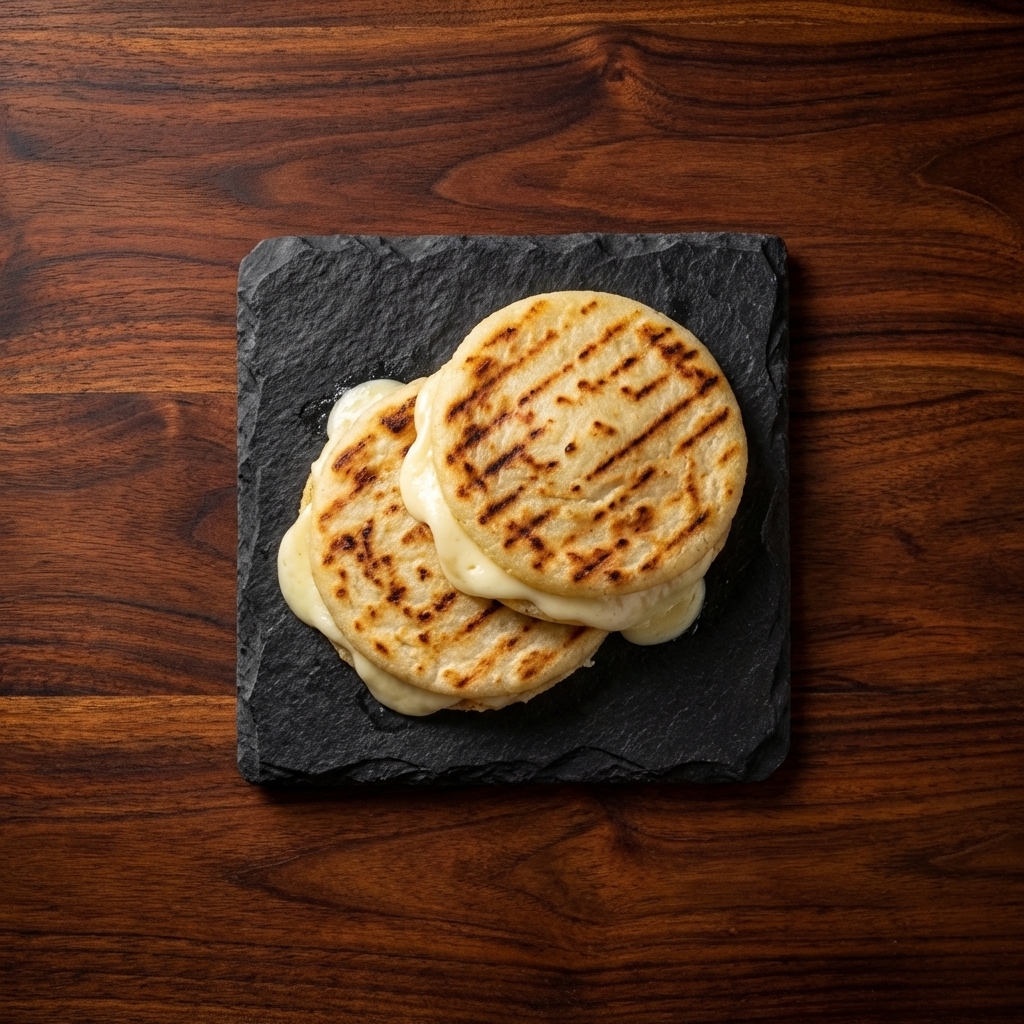 Calorias arepa colombiana de maiz blanco