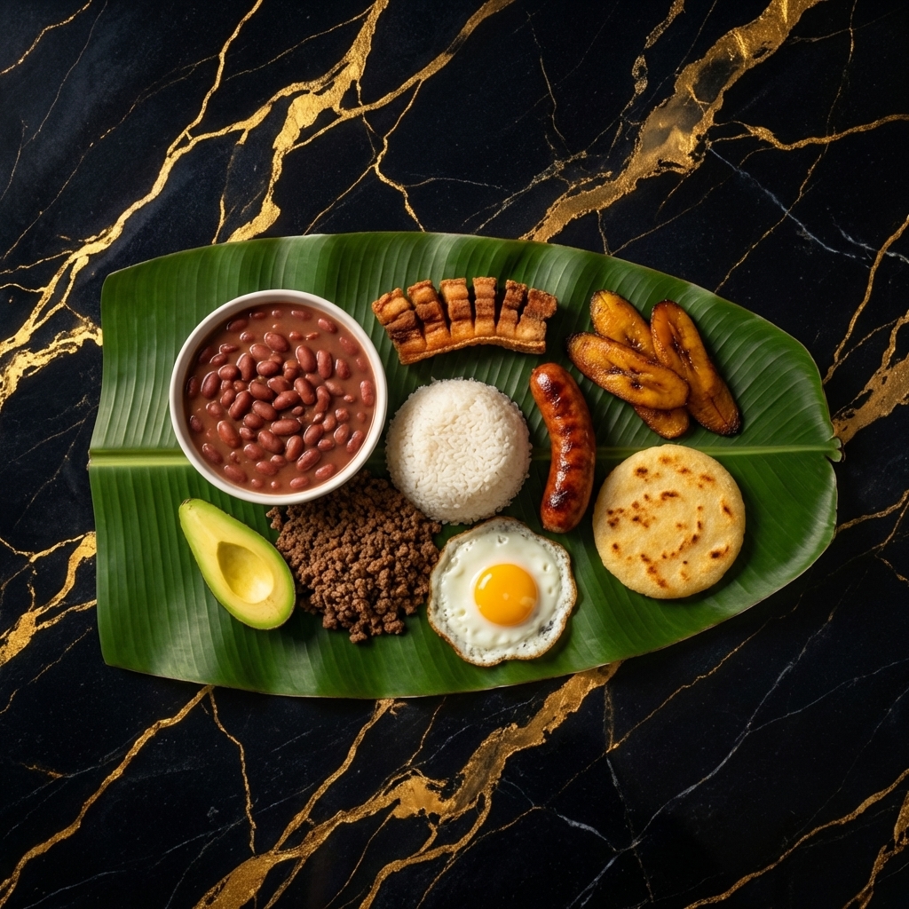 Calorias bandeja paisa