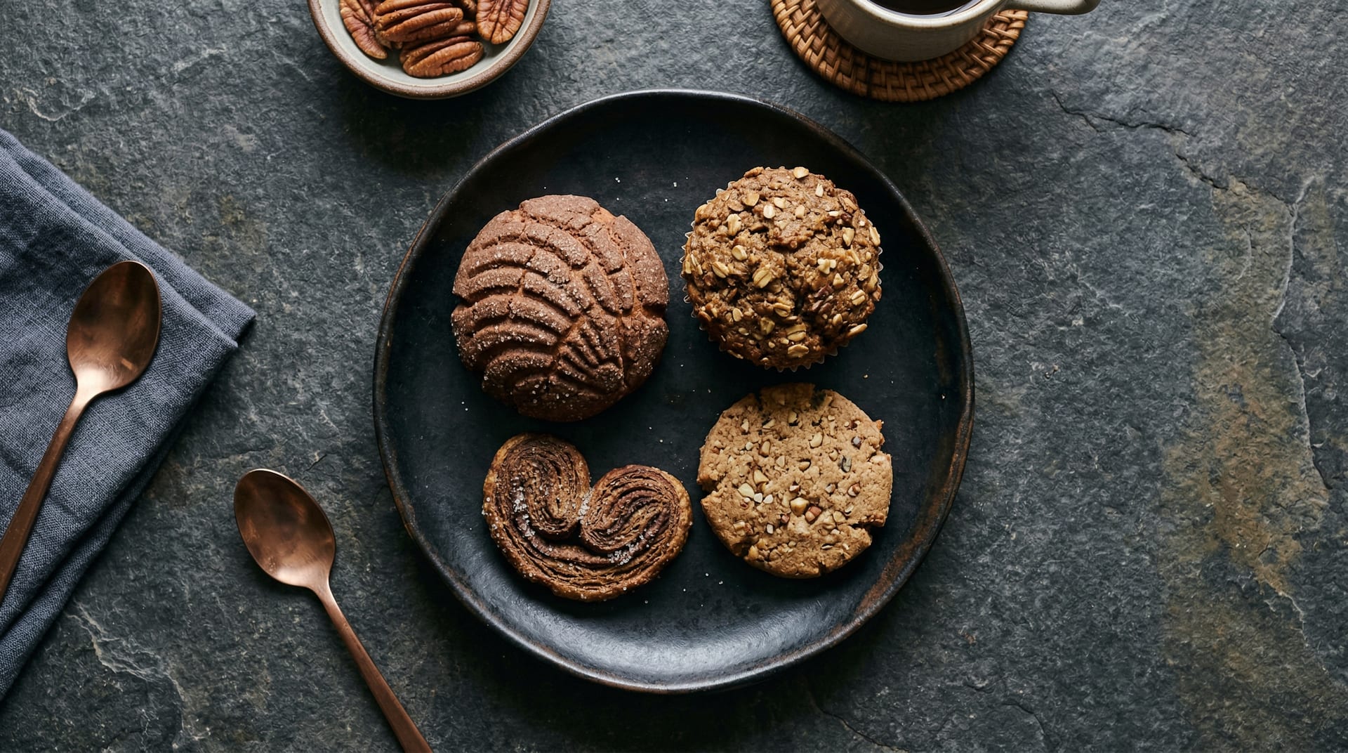 Pan Dulce Mexicano version saludable con menos grasa y porciones controladas